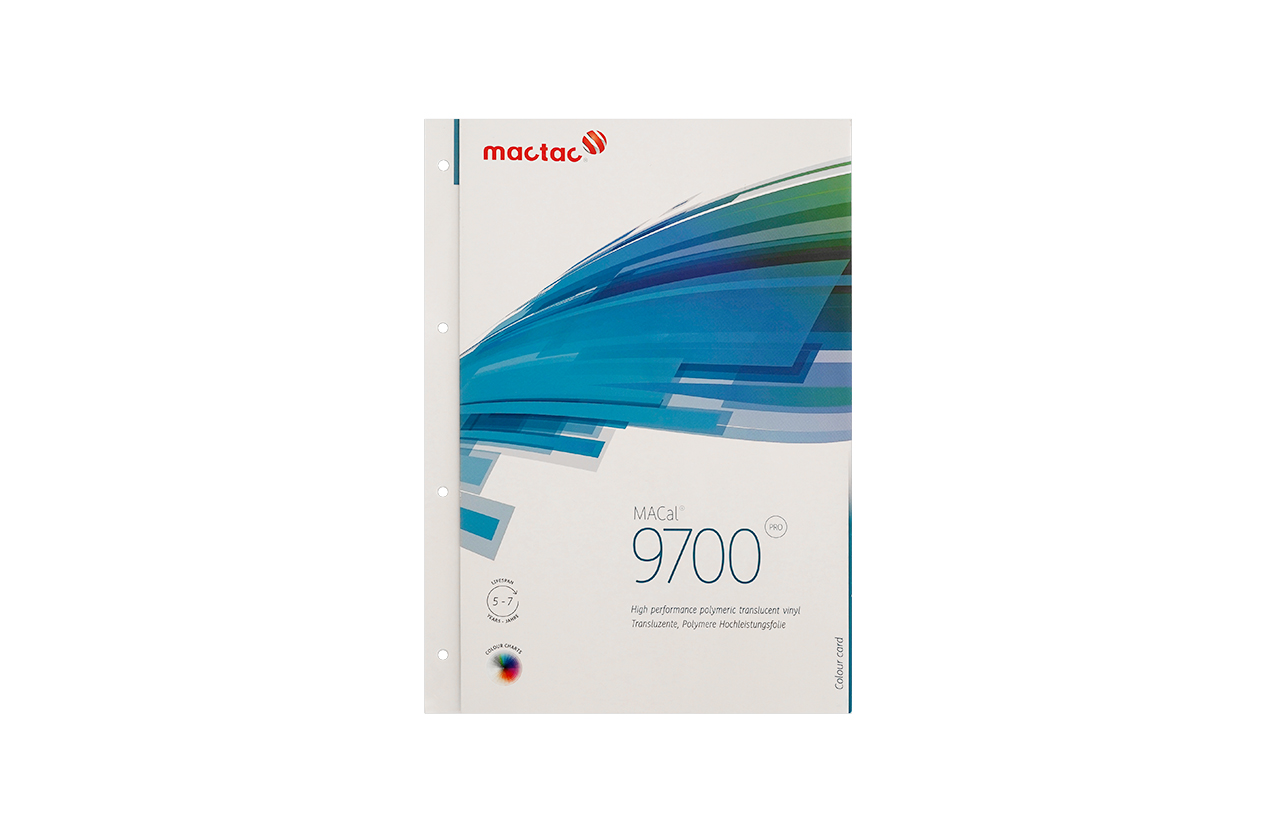 Farbkarte MACal 9700 Pro
