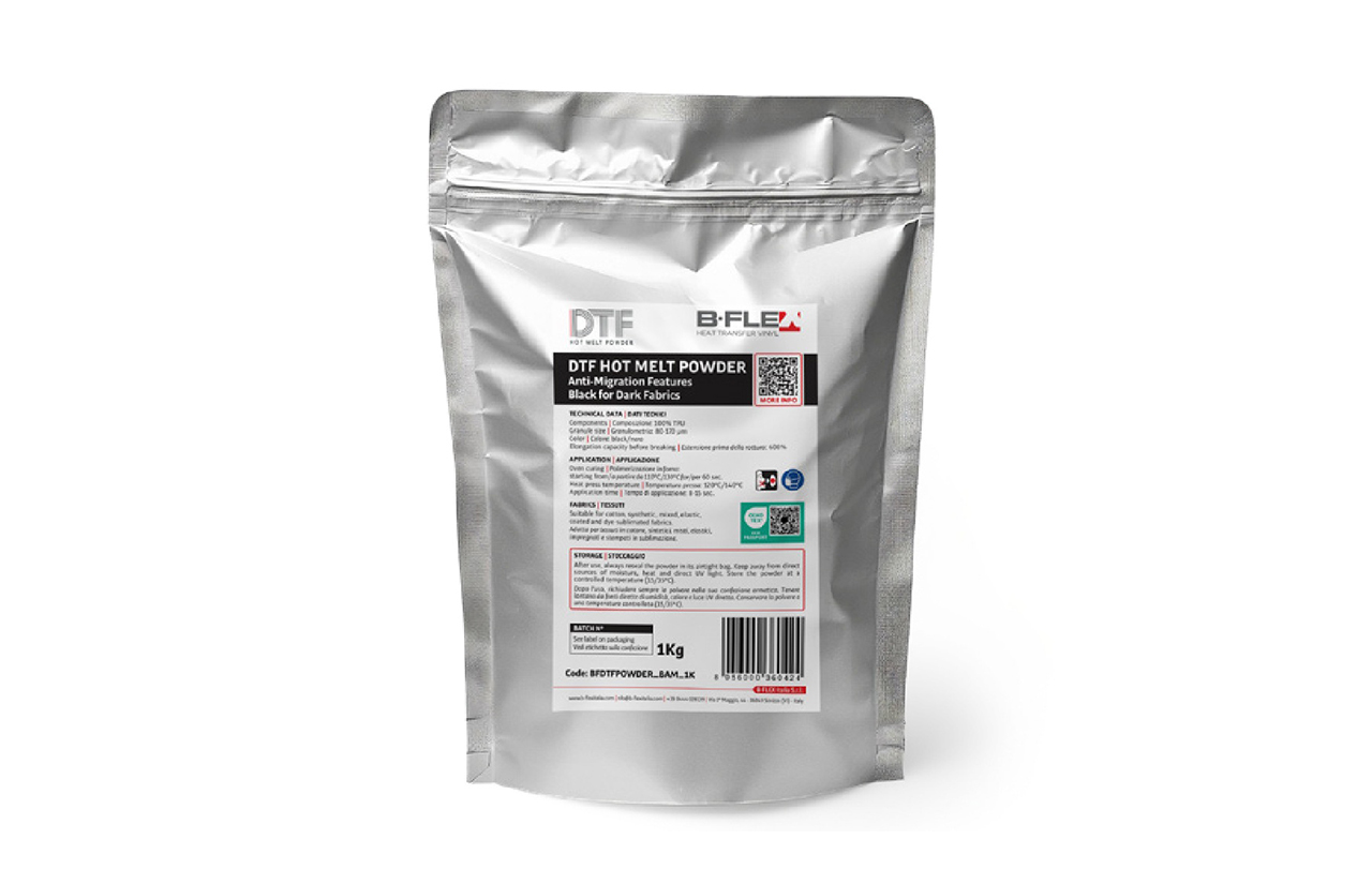 B-Flex DTF Sublistop-Kleber Schwarz