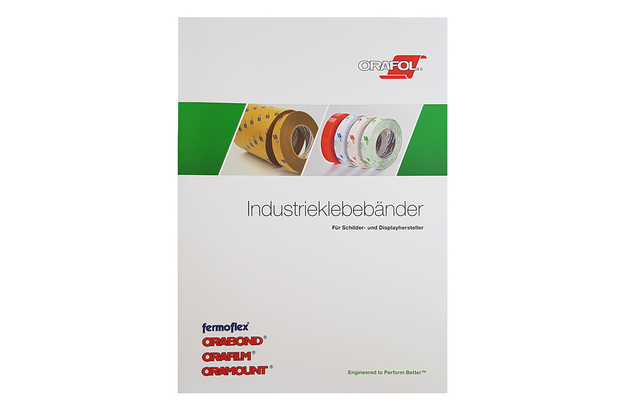 Orafol Infobroschüre Industrieklebebänder