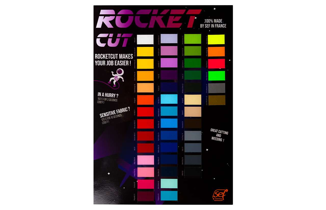 SEF Farbkarte RocketCut
