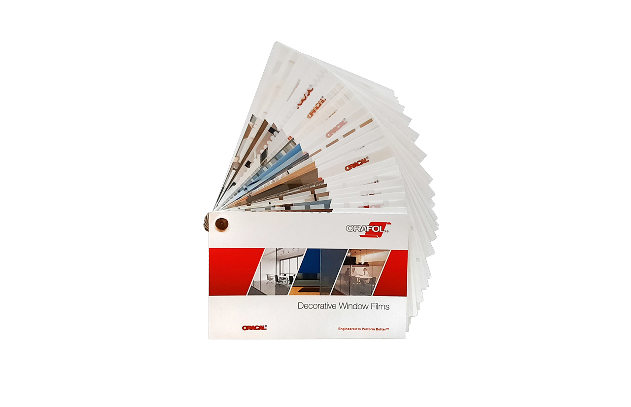 Orafol Farbfächer Decorative Window Film