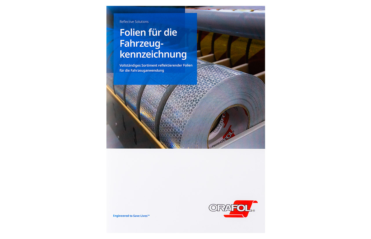 Infobroschüre Orafol Fahrzeugkennzeichnung