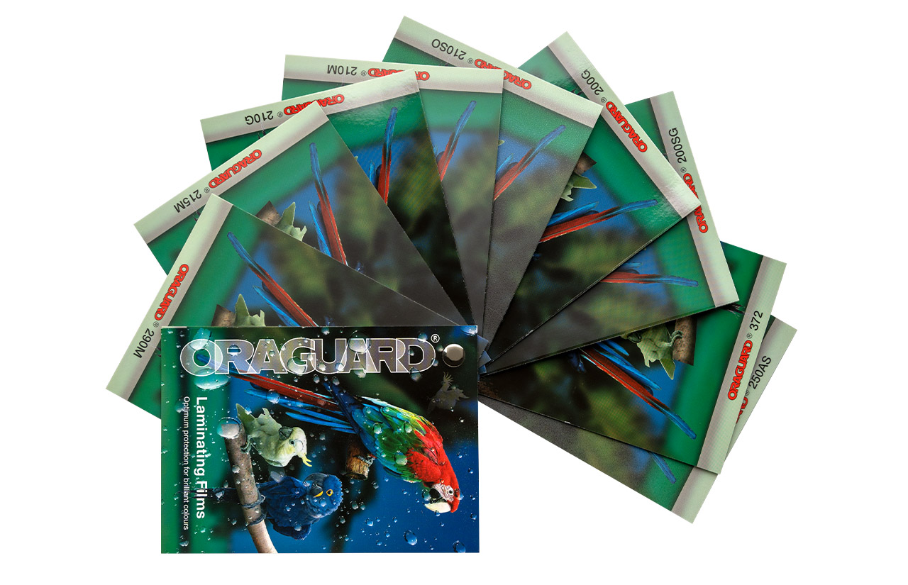 Orafol Farbfächer Laminating Film
