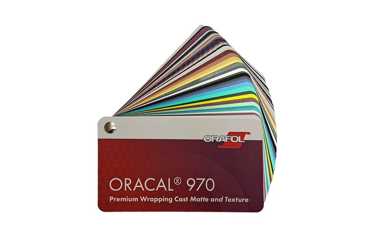 Farbfächer ORACAL® 970 Matt/Strukturiert