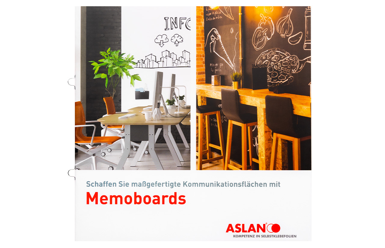 Aslan Broschüre Memoboards