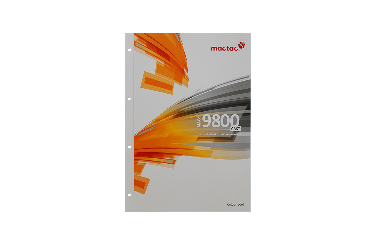 Farbkarte MACal 9800 Pro