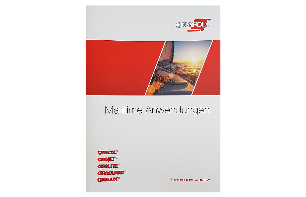 Orafol Infobroschüre Maritime Anwendungen