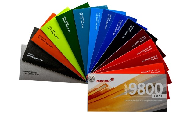 Farbfächer MACal 9800 CAST