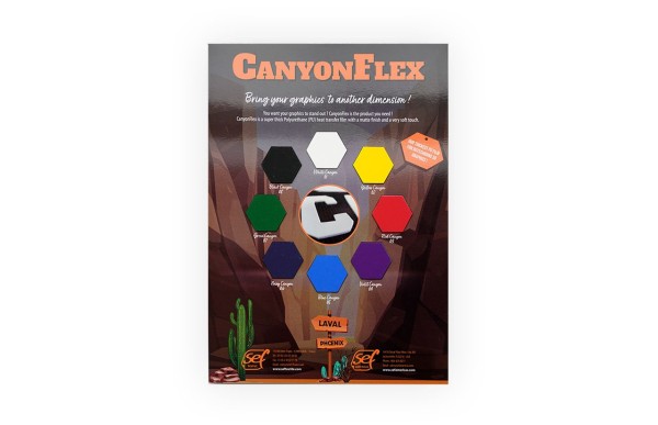 SEF Farbkarte CanyonFlex